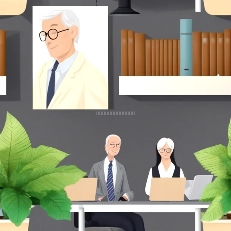 高齢者と専門スタッフの相談の様子